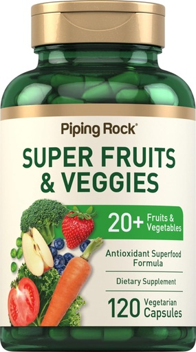 [BRSROZQKCAPAOGY6] Piping Rock Fruits and Veggies Supplement 