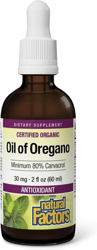 [BRSWIFYNBEDWAETA] Óleo de Orégano - Suplemento de suporte de antioxidante líquido para suporte imunológico - Suplemento de saúde fácil de engolir com fórmula não-GMO e sem glúten - 2 fl oz (375 Servings)