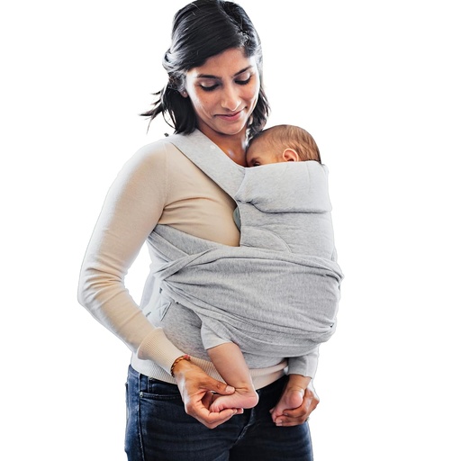 [BRSROCD4CEFGYGYU] Boppy ComfyGrow Baby Carrier, 7-35lbs, Dove Gray, Newborn to Toddler with 3 Carrying Positions, 3-Stage Adjustable Seat and Head Support, Cotton Fabric
