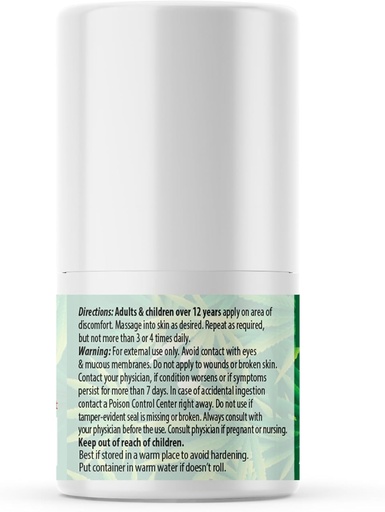 [BRSW2ZAFOYMWOFA3] Unsur Hemp Rolls di 4000mg Relief Pain. Akting cepat, Long Lasting, Kekuatan Maksimal dengan Arnica + Turmeric untuk Inflammatory Antial, Recovery Natural, Gabungan, Muscle, Nerve Pain Reliever 2 Paket (1oz)