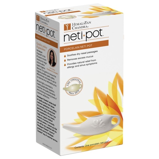 [BRSWIYQ6BEABO2TK] Himalayan Chandra Porcelain Neti Pot