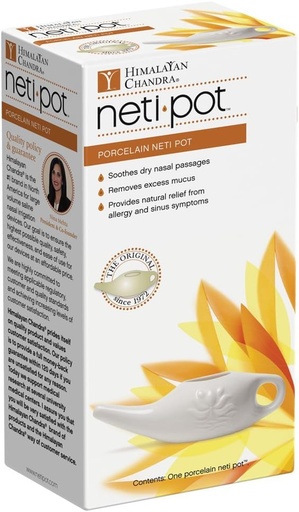 [BRSWIYQ6BEABO2TK] Himalayan Chandra Porcelaine Neti Pot