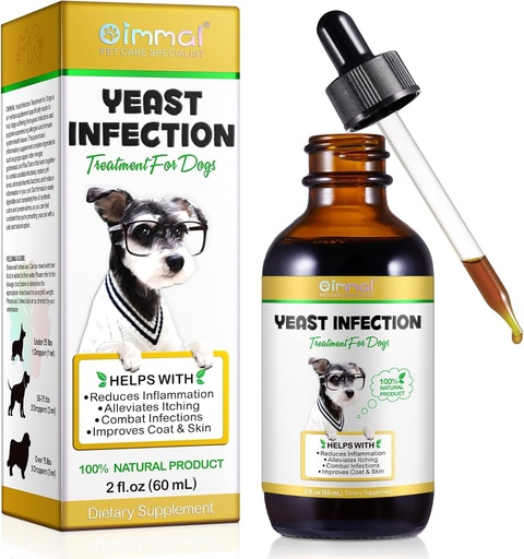 [BRSW2ATYBUFRGE35] Natural Yeast Infection Treatment for Dogs, Dog Allergy Relief, Skin Itch Relief Supports Healthy, Inflammation Relief, Alleviates Itching, Allergy Relief Dog Yeast