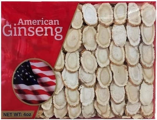 [BRSWIC3QOF6R4G34] Hand-Selected A Grade American Ginseng Medium Slice (4 Oz. Box)