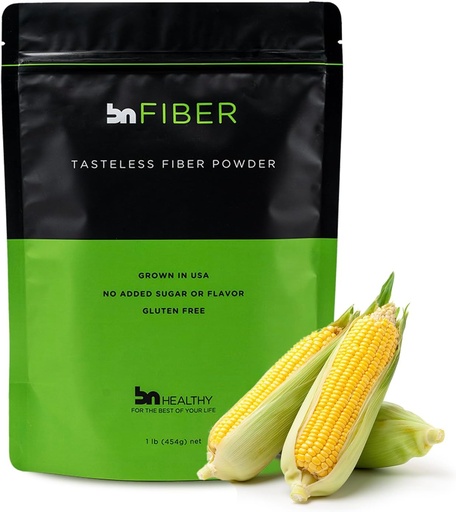 [BRSRAEL7CMNAECTZ] BN Helthy Fiber - Premium Corn Fiber Toz 450g - 100% Digestive Health and Weight Management - Gluten Pulsuz və Sugar Free