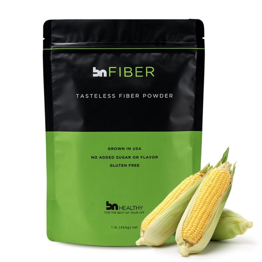 [BRSRAEL7CMNAECTZ] BNHealthy Fiber Powder 450g - Soluble Corn Fiber Supplement for Digestive Health, Tasteless and Sugar Free, Dissolves in Hot or Cold Drinks, Gluten Free, Vegan, Non-GMO, 90 Servings