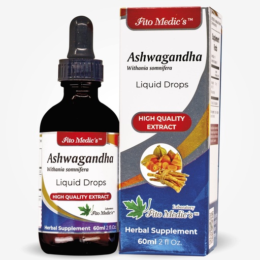 [BRSRMBQDOAHBYD35] Lab - Ashwagandha Liquid, Natural Support for Stress Relief, Sleep Aid and Mood Enhancer.