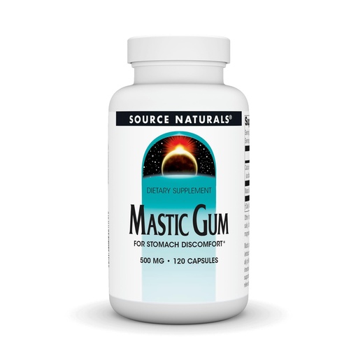 [BRSWIYA6BAGBCHTO] Source Naturals Mastic Gum for Stomach Discomfort* 500 mg - 120 Tablets
