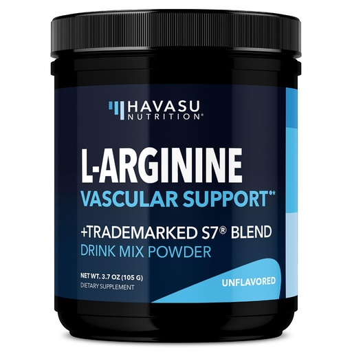 [BRSWYAI5A4FQA2TB] L-Arginine Powder - Nitric Oxide Supplement for Men and Women with L-Citrulline and Beet Root - Pre and Post Workout Support for Endurance and Recovery - Unflavored, 1 Month Supply (30 Scoops)