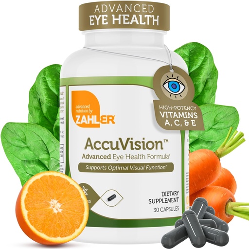 [BRSWIGAQOAOGK33O] Zahler AccuVision, Advanced Eye Health Formula, 30 Capsules