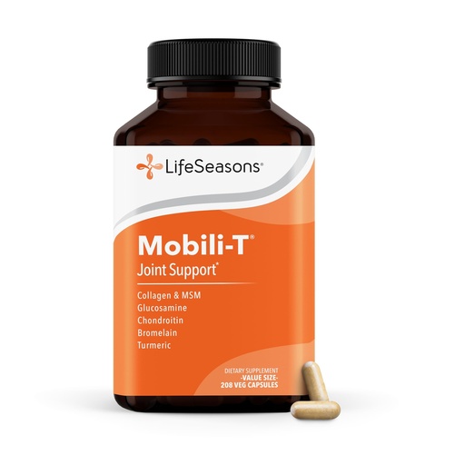 [BRSWGHDQA4NQOCA4] LifeSeasons Mobili-T - Joint Support Supplement - Reduces Aches & Discomforts - Increase Range of Motion - Rebuild Tissue & Cartilage - MSM Chondroitin Collagen Glucosamine & Turmeric - 208 Capsules
