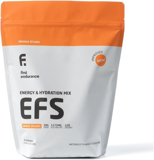 [BRSWIYLQAEDQEELK] Lehen Endurance EFS Kirol edari nahasketa Orange Splash