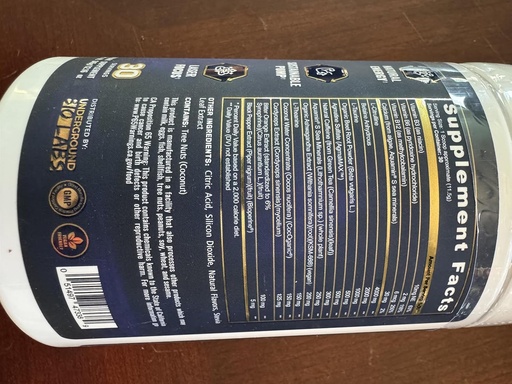 [BRSRAAL3C55Q42TP] Underground Bio Labs Panda Supps Fierce: Natural Pre-Workout null kunstlikke koostisosi ja 300mg looduslikult saadud kofeiini puhta energia ja fookus (30 Servings)