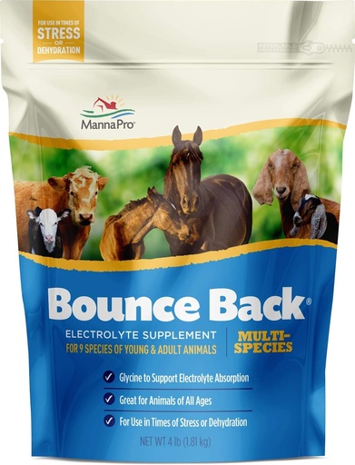 [BRSWIYQBBMDGY3I5] Manna Pro Bounce Back, 4 lb