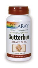 [BRSWIYT6AAAR4EIV] Solaray - Butterbur, 60 capsules