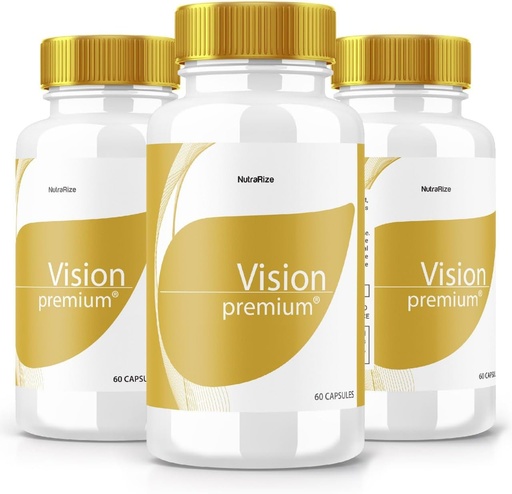 [BRSROBTRAV6WKYL7] (3 Pack) Vision Premium, supplément de soutien aux yeux Premium, Vision Premium pour améliorer la concentration et la concentration, Vision Premium pilules tout-naturelles pour les yeux sains, VisionPremium Reviews (180 Capsules)