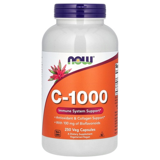 [BRSWIFQGCQAQI3TA] Now Foods C 1000, 250 Capsules