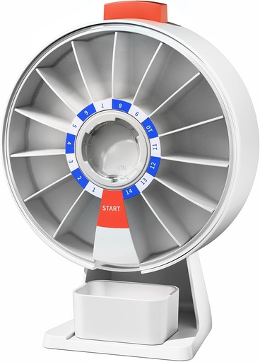 [BRSRAHATPN5AOCD4] Odaro ขนาดใหญ่ Pyl Dipenser, Weekly Pulder 7 Day am PM / 14 Day Pyl Pieer, Daily My Medicarder with Wall-mounted or stand for view, Supplement, Medical - White