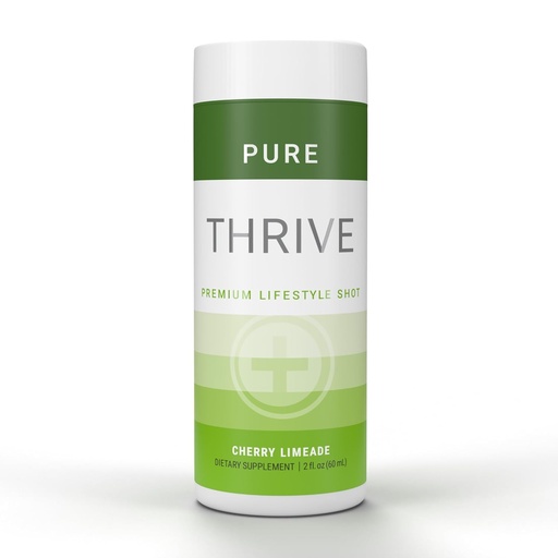 [BRSRAGIKAB4GYCQY] THRIVE by Le-Vel Energy Shot - Cherry Limeade | 2 fl oz | 12 Count | Clean, Sugar-Free, Zero-Calorie Energy Booster | Natural Energy Supplement with B Vitamins | Healthy Caffeine Shot