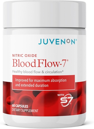 [BRSROHQBBMIBUH3D] Juvenon BloodFlow-7 Nitric Oxide Suplemen dengan Nitroigine