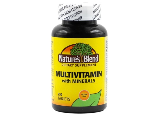 [BRSWIZ33OAEB6FT4] MULTIVITAMIN & MIN TB 250