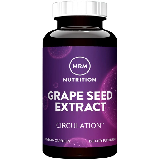 [BRSWIY34CIOROYLI] MRM Nutrition Grape Seed Extract Supplement - Vegan, Non‑GMO - 100 Servings | For Women & Men, Proanthocyanidins for Healthy Antioxidant & Circulatory Support, Grapeseed Capsules, Gluten‑Free