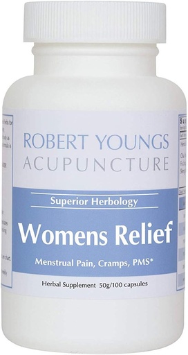 [BRSWKELYDF7RSHLG] Women’s Relief — Best Herbal PMS, Menstrual discomfort & Period Cramping Reliever (100 Capsules) | Fast Acting Helps Relieve Stress, Harmonize & Nourish Blood, Smooth Liver Qi & Break up Stagnation