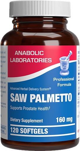 [BRSROAT5BF7QEH3U] High Absorption Saw Palmetto pro muže - Bylinný moč a prostatní doplněk zdraví pro muže se Saw Palmetto Extract - Non- GMO & Made in The USA in cGMP facilities - Až 120 Služeb