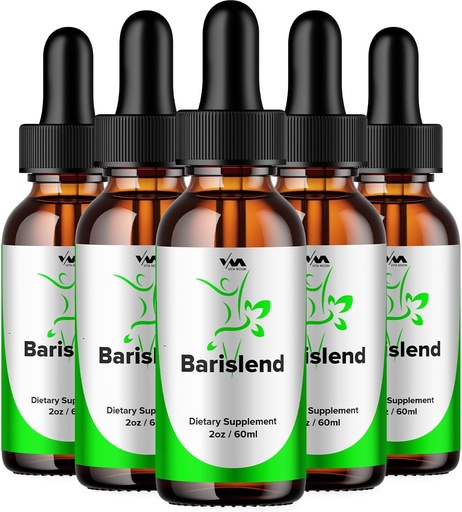 [BRSRABIODN6RGETU] (5 팩) Barislend Drop 건강한 비타민 지원 보충교재 - Barislend 진보된 공식, Barislend 24 시간 액체, Barislend 에너지 및 여분 힘 리뷰, 5 달 공급