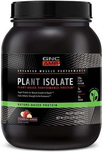 [BRSW2CATAANBGH3A] GNC AMP Isolate Protein - Strawberry Banana (28 Serviciones)