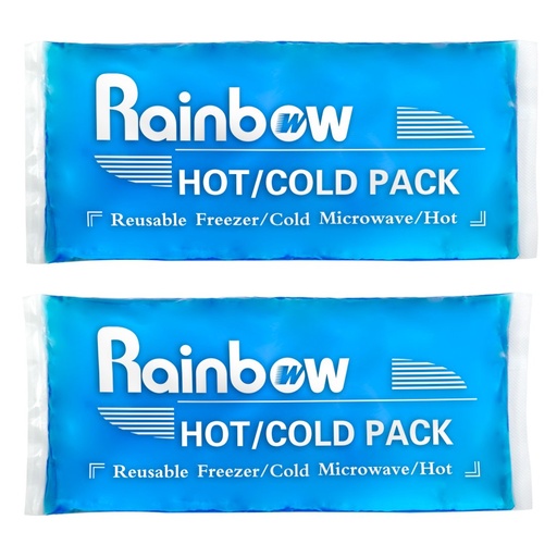 [BRSWKFYBA56B6EDO] Soft Ice Packs Reusable Gel Pack 2, Hot and Cold Gel Ice Packs for Injuries, Headaches, Joint Pain Relief, Comfort Ice Pack Flexible Therapy on Neck, Ankle, Knee, Leg, Shoulder, Elbow, Wrist, Feet