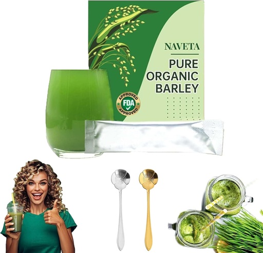 [BRSROEAZOVYAOYAV] Naveta Barley Grass Powder 100% Pure & Organic, Naveta Pure Organic Barley, Naveta Organic Barley Grass Powder, Be Good for Health (1Pcs)