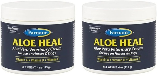 [BRSWGZQHOUJWO3DO] (2 Pack) Farnam Aloe Heal Veterinary Cream with Aloe