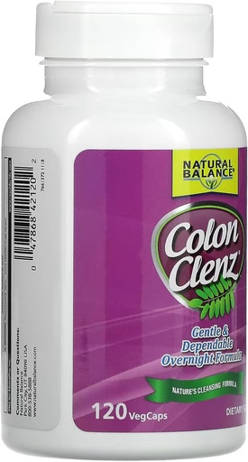 [BRSWIYACOUHRSHLO] Naturlig Balance Colon Clenz 120 Vcap