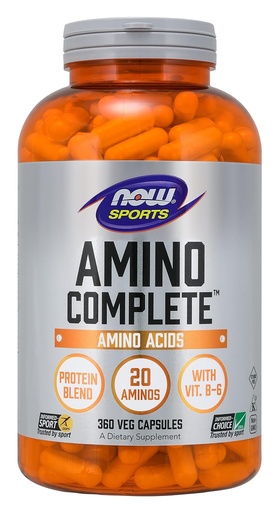 [BRSWIYYMOUPRUCI5] NOW Foods Amino Complete - 360 Cápsulas