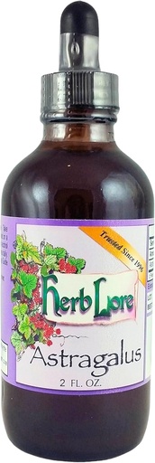 [BRSWKYIDA4AAOHLM] Herb Lore Astragalus Tincture – Liquid Astragalus Root Extract Drops - Immune System Support – 4 Fl Oz