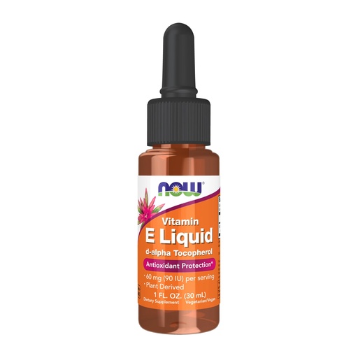 [BRSWIYYPOMMAGYDA] NOW Foods Supplements, Natural Vitamin E Liquid (D-Alpha Tocopherol), Antioxidant Protection*, 1-Ounce