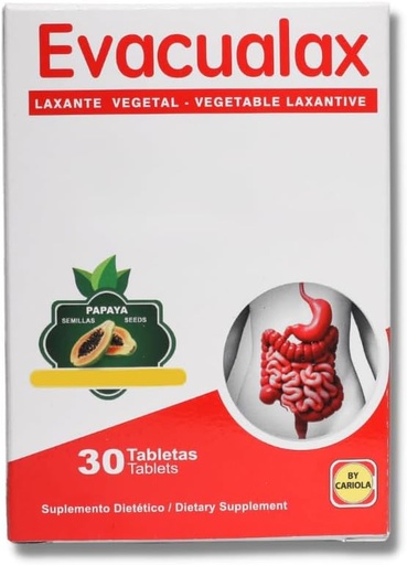 [BRSWGEIEA4CB6GTO] Senna Laxative Tablets - Natural Vegetable Laxative with Senna Leaf, Prune & Papaya Seed - Herbal Stool Softener for Constipation Relief, Digestive Support, Postpartum & Travel - 30 Tablets