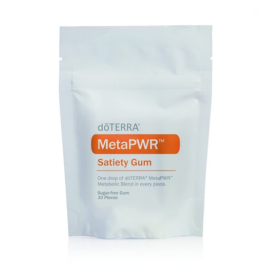 [BRSRMFA3BB6AYCYV] doTERRA MetaPWR Satiety Gum to Promote Mindful Eating and Appetite Control - Helps Curb Cravings - 30 Pieces