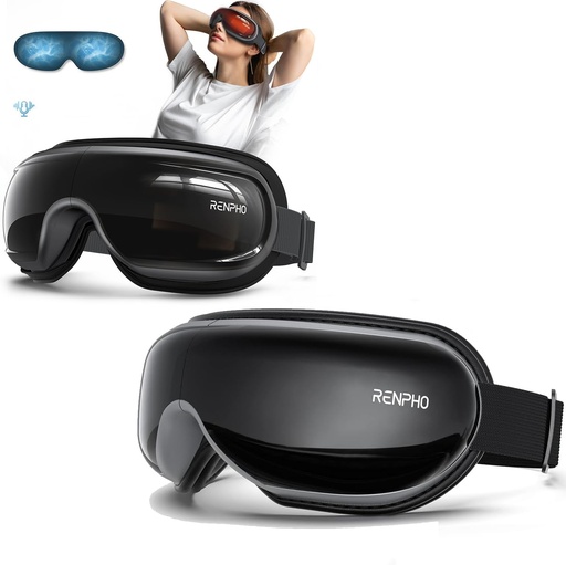 [BRSRAHADAV7RMCTG] מתנת חג המולד RENPHO, Eyeris 3 eye עיסוי עם חום ו Cooling & Eyeris 1 eye עיסוי עם חום