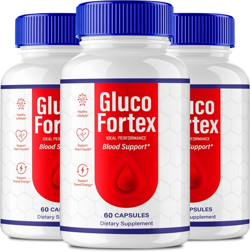 [BRSRAAQDA4OWA2Q3] Gluco Fortex kapsulak, GlucoFortex euskarri-pil gehigarriak - Gehieneko indarra, Gluco Fortex Health & Wellness Formula natural guztiak, GlucoFortex Osasun-kapsulen azterketa ofizialak (3 paketea)