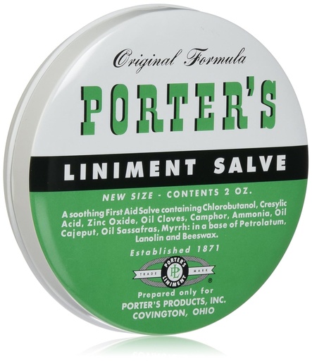 [BRSWIYY7PIHQIELA] Porter's Liniment Salve, 2 Ounce