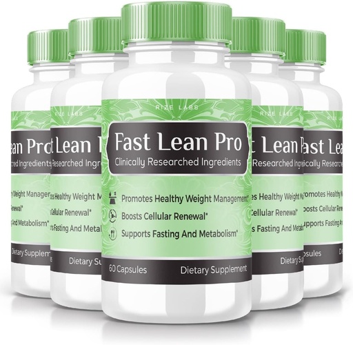 [BRSROZIRA4HA4H3X] rize labs - Fast Lean Pro Dietary Supplement, Advanced Formula Capsules for Extra Strength, Non GMO, Promotes Healthy Weight Management (300 Capsules) (Official Pack of 5)