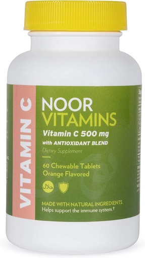 [BRSWYFIOPINGOFL4] Nonor วิตามิน 500 MG Halaline Cetable C tables + Rose Hips and Antooxidants I รองรับระบบ Imumun I. เวก้า, Gluten Free & Halalium 60 Orange Fringeflvad table Table I 2 เดือน