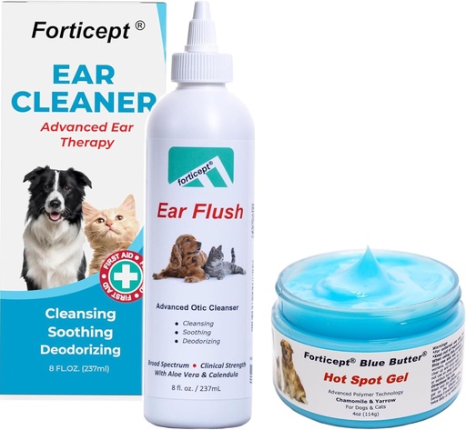 [BRSRAZI2CUCW2DIV] Forticept WounHot Spot Treatment and Ear Infection Treatment for Dogs