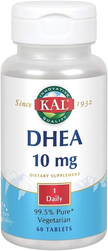 [BRSWIYT3OMAQEA3M] KAL DHEA-10 tabletes, 10 mg, 60 Skaits