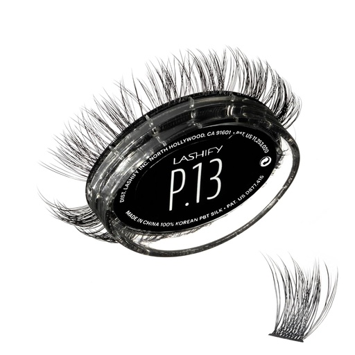 [BRSROBQCDIFGCAD5] Lashify Plushy 13mm Gossamer Lashes in Black, Easy DIY False Lashes for a Voluminous Yet Still Natural Look