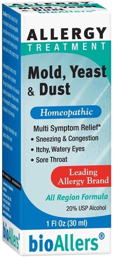 [BRSWIYTYOUPAGC3O] BioAllers Allergy Treatment Homeopathic FormulaによるNaturalCareは、Sneezing、Congestion、Itching、Rashes&Watery Eyes 1 Fl Oz(371400702017)を取り除きます