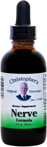 [BRSWKGT7AIBBK3Y5] Formula original Christopher Nerve Formula, Natural Herbal Supliment, 2 oz