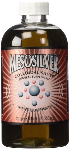 [BRSWIYQTBB4BUD3G] MesoSilver ® 20 ppm Colloidal Silver 250 mL/8.45 Oz